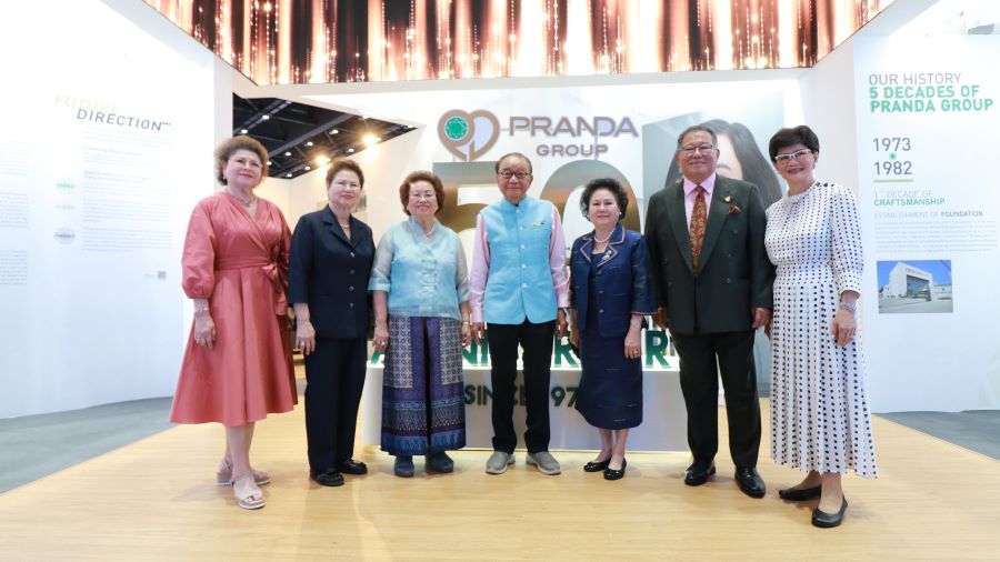 Pranda Group ฉลองครบรอบ 50 ปี  เส้นทางการรังสรรค์เครื่องประดับอัญมณีไทยสู่การเติบโตที่ยั่งยืน   