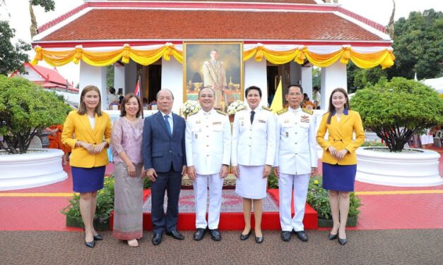 วิริยะประกันภัย ร่วมพิธีถวายผ้าพระกฐินพระราชทาน สำนักงาน คปภ. ประจำปี 2566