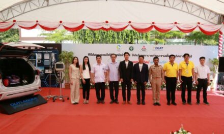 มิตซูบิชิ มอเตอร์ส ประเทศไทย เดินหน้าส่งมอบระบบไฟฟ้าจากโซล่าร์เซลล์แก่โรงพยาบาลด่านมะขามเตี้ย จังหวัดกาญจนบุรี ภายใต้โครงการ ‘Solar For Lives : พลังงานแสงอาทิตย์ เพื่อชีวิตที่ดีกว่า’มุ่งสร้างสังคมคาร์บอนเป็นกลางอย่างยั่งยืน