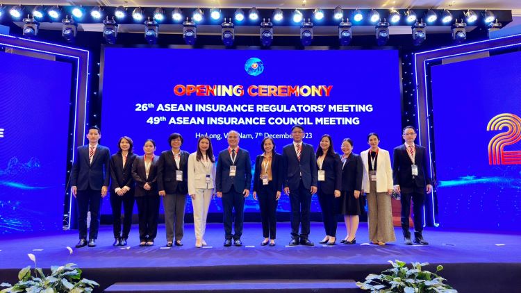 การประชุมประจำปีหน่วยงานกำกับดูแลด้านประกันภัยอาเซียนประจำปี 2566 ครั้งที่ 26 (26th ASEAN Insurance Regulators’ Meeting: AIRM)