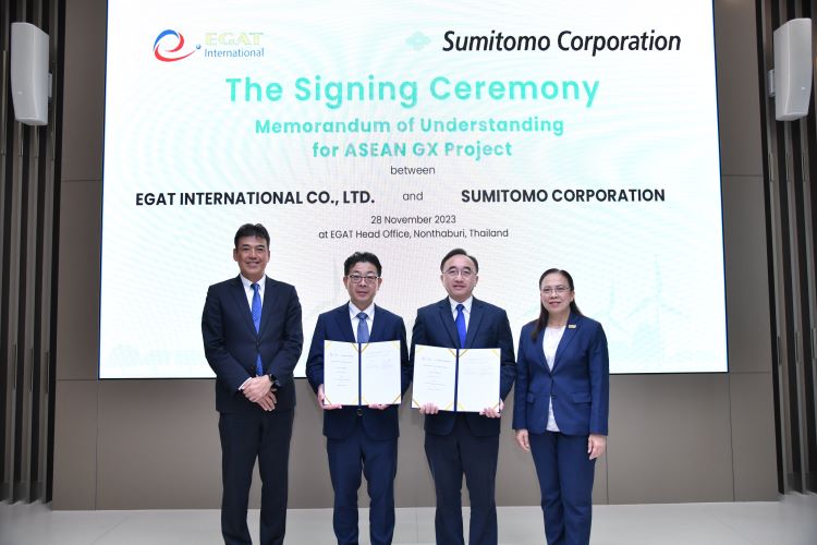 EGATi – Sumitomo Corporation ผนึกกำลังผลักดันการเปลี่ยนผ่านสู่พลังงานสีเขียว ในภูมิภาคอาเซียน 