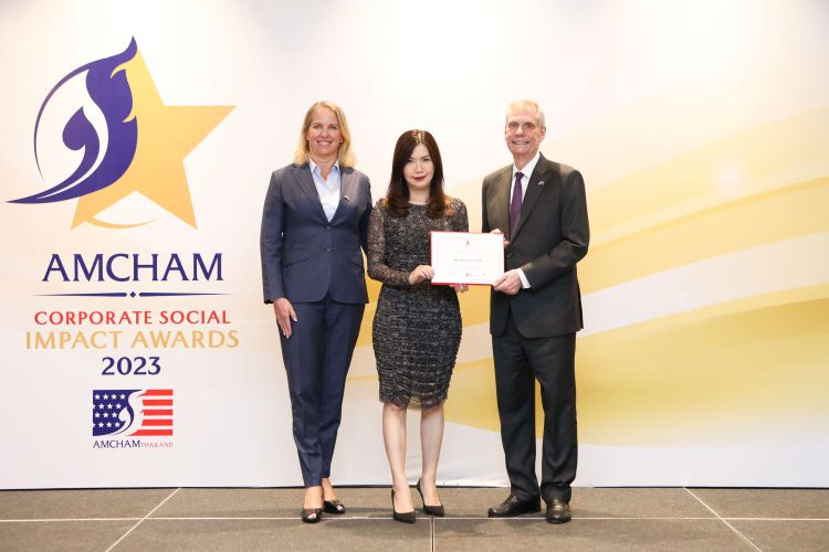 แมคไทย คว้ารางวัล สุดยอดองค์กรที่มีความรับผิดชอบต่อสังคมดีเด่น “AMCHAM Corporate Social Impact Awards 2023”