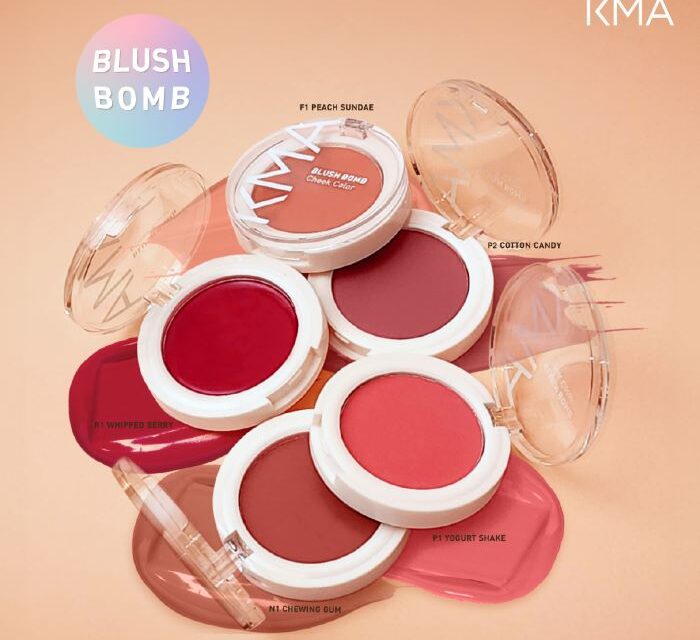 แต่งแต้มสีสันให้สวยสดใสด้วย KMA Blush Bomb ครีมบลัชใหม่ล่าสุด   