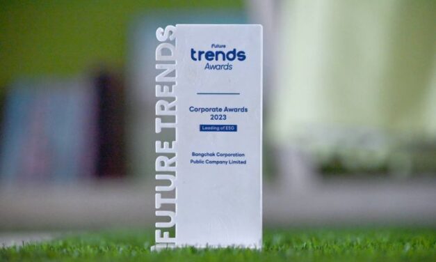 บางจากฯ โดดเด่นต้นแบบองค์กรผู้นำด้าน ESG รับรางวัล “Leading of ESG” จาก Future Trends Awards 2023