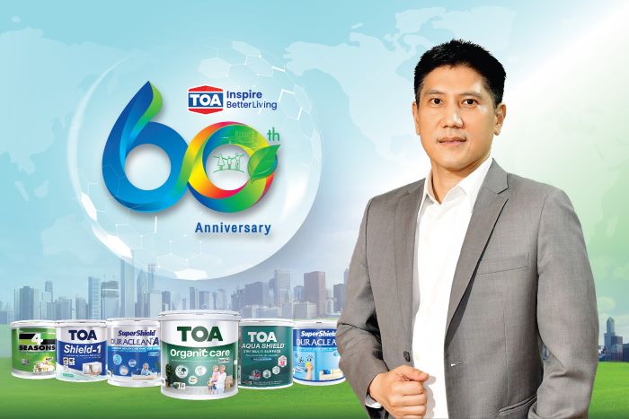 TOA ย้ำแชมป์เบอร์หนึ่งเจ้าตลาด โชว์ผลงานปี 66 กำไรโตทะยาน 81% รายได้รวมทะลุ 22,479 ลบ.  บอร์ดไฟเขียวจ่ายปันผล 0.35 บ./หุ้น พร้อมก้าวสู่ปีที่ 60 เดินหน้าองค์กรยั่งยืนตามแนวทาง ESG   