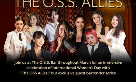 The O.S.S. Bar ร่วมฉลองเกิร์ลพาวเวอร์ จัดอีเวนต์ “The O.S.S. Allies” ชวน 8 มิกโซโลจิสต์หญิง ชั้นนำระดับเอเชีย มาเปิดประสบการณ์ที่สายบาร์ห้ามพลาด ลิ้มรสเครื่องดื่มพิเศษต้อนรับ International Women’s Day ตลอดทั้งเดือนมีนาคม ที่ The O.S.S. Bar บาร์สุดฮิปใจกลางกรุง