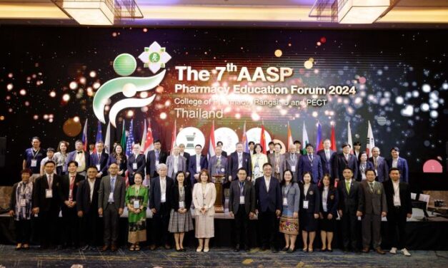 เภสัชฯ ม.รังสิต เจ้าภาพร่วมจัดประชุมวิชาการระดับนานาชาติ 7th Asain Association of Schools of Pharmacy (AASP) Pharmacy Education Forum ประจำปี 2567