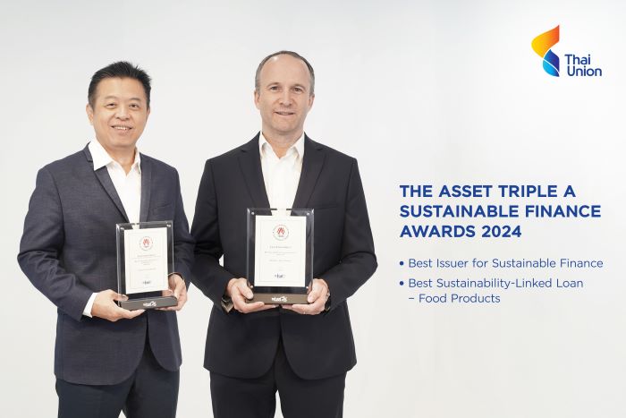 ไทยยูเนี่ยนคว้า 2 รางวัลใหญ่จาก The Asset Triple A Sustainable Finance Awards 2024