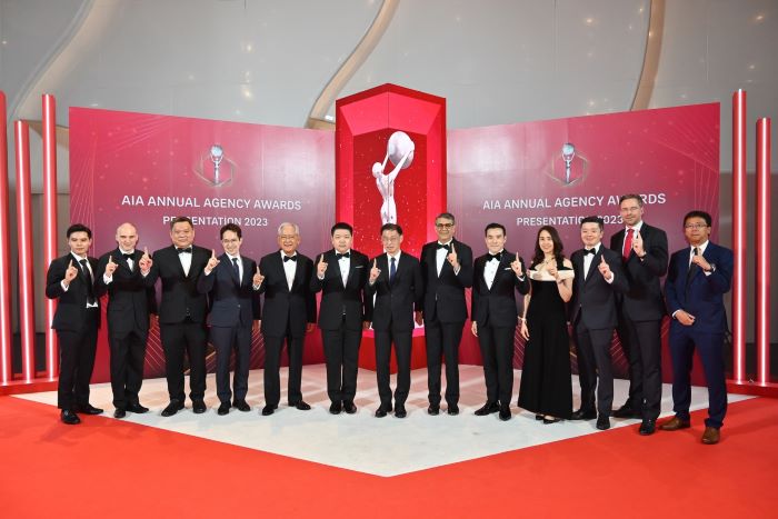เอไอเอ ประเทศไทย มอบรางวัลเกียรติยศแก่สุดยอดตัวแทน “ที่สุดแห่งปี” ประจำปี 2566  ในงาน AIA Annual Agency Awards Presentation 2023­­­­   