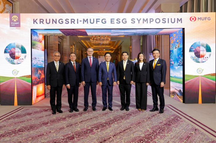 กรุงศรี ผนึกกำลัง MUFG จัดงาน Krungsri-MUFG ESG Symposium 2024  สุดยอดการประชุมสัมมนาด้าน ESG โดยผู้เชี่ยวชาญระดับโลก  สร้างอนาคตพาธุรกิจเปลี่ยนผ่านสู่ความยั่งยืน   