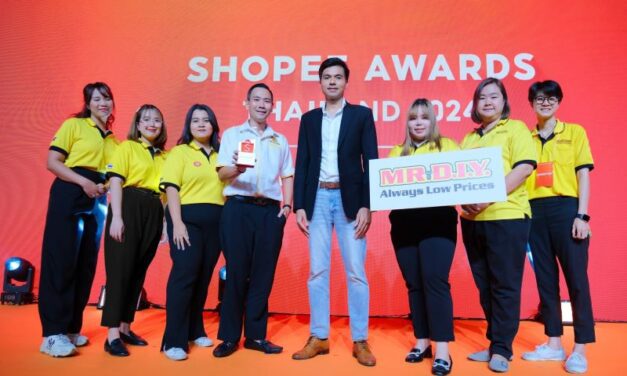 มิสเตอร์. ดี.ไอ.วาย. คว้ารางวัล Best New Brandในงาน Shopee Awards Thailand 2024