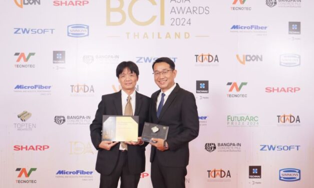 เสนาดีเวลลอปเม้นท์ คว้ารางวัลระดับเอเชีย จากเวที BCI ASIA AWARDS 2024