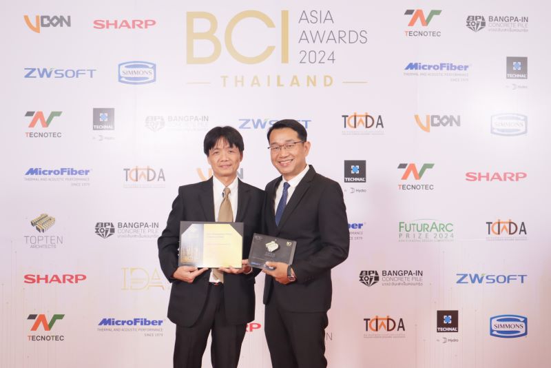 เสนาดีเวลลอปเม้นท์ คว้ารางวัลระดับเอเชีย จากเวที BCI ASIA AWARDS 2024