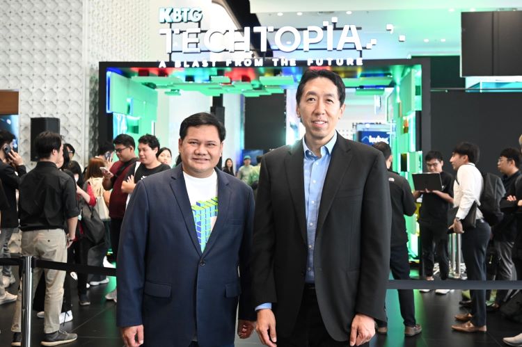 KBTG จัดอีเวนท์แห่งปี KBTG Techtopia โชว์เคสนวัตกรรม ผนึกความร่วมมือกับผู้นำด้าน AI ระดับโลก พร้อมชูบทบาทไทยในการเป็นจุดหมายปลายทางของเทคโนโลยีแห่งอนาคต