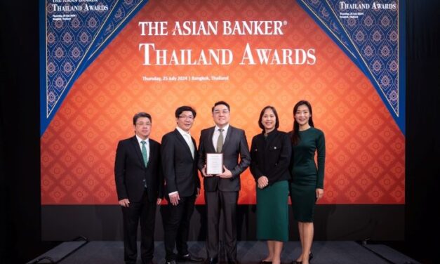 ลีสซิ่งกสิกรไทยรับรางวัล Best Automobile Financing จาก The Asian Banker