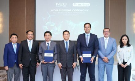 NEO MOBILITY ASIA จัดพิธีลงนาม MOU กับ PRIMOBIUS ผู้นำด้านการรีไซเคิลแบตเตอรี่จากเยอรมนี เพื่อศึกษาความเป็นไปได้ ในการต่อยอดธุรกิจแบบครบวงจร