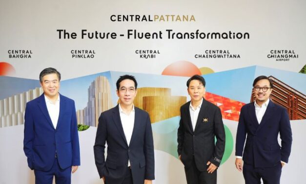 เซ็นทรัลพัฒนา ผู้นำอสังหาฯไทย ชูกลยุทธ์ ‘The Future-Fluent Transformation’ เดินหน้ามิกซ์ยูสใหม่ภาคใต้และพลิกโฉมมิกซ์ยูสในย่านสำคัญครั้งยิ่งใหญ่ มูลค่าโครงการรวมกว่า 15,000 ล้านบาท ดันเศรษฐกิจและท่องเที่ยวของประเทศ 