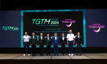 ททท. เปิดเวทีเจรจาธุรกิจในงาน Thailand Golf Travel Mart 2024 ผลักดันภาพลักษณ์ประเทศไทยสู่จุดหมายปลายทางการท่องเที่ยวเชิงกีฬาและสุขภาพระดับโลก