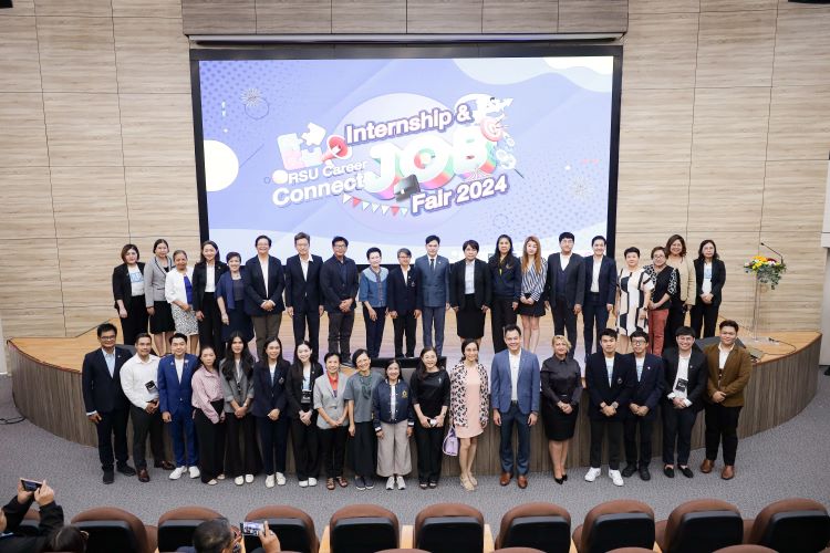 ม.รังสิต เปิดบูทต้อนรับ 80 บริษัทไทยและต่างชาติ ในงาน RSU Career Connect: Internship and Job Fair 2024