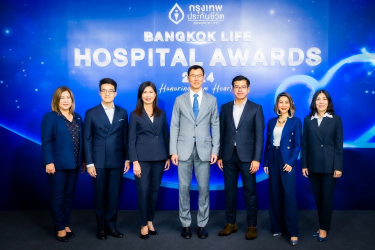 กรุงเทพประกันชีวิต จัดพิธีมอบรางวัล Bangkok Life Hospital Awards 2024