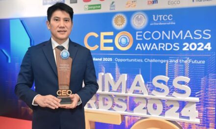 TOA คว้า 3 รางวัลใหญ่ ‘สุดยอดซีอีโอแห่งปี’ จากเวที CEO Econmass Awards 2024 และรางวัล Outstanding CEO & Company Performance Awards ในงาน SET Awards 2024